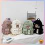 Imagem de Mochila Bolsa K-pop Feminina P/ Personalizar Kawaii Coreana