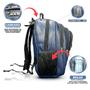 Imagem de Mochila Bolsa Masculina Notebook Couro Trabalho Envio 24hs