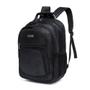 Imagem de Mochila Bolsa Onbongo Executiva Grande Compartimento Notebook Reforçada Trabalho Faculdade Preta