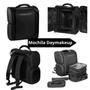 Imagem de Mochila Bolsa Porta Maquiagem Com 5 Cases Daymakeup Original