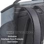 Imagem de Mochila Bolsa Termica Cooler Preta 18 L Viagem Acampamento Cor Cinza-escuro