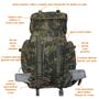 Imagem de Mochila Camping 60 Litros Vulcanizada Camuflada A312