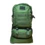 Imagem de Mochila Camuflada Militar Tática Camping Acampamento Viagem Caminhada Cargueira Impermeável Resistente 50L Verde Militar