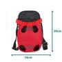 Imagem de Mochila Canguru Cao  Cachorro Gato Pet Animal de Estimaçao Pequeno Porte Bolsa Transporte Caminhada Passeio Ar Livre Resistente Confortavel Seguro