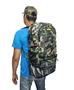 Imagem de Mochila  Cargueira Camping Expansivel 50L Camuflada Trilha