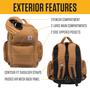 Imagem de Mochila Carhartt 35L com capa para laptop marrom