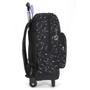 Imagem de Mochila Carrinho 2 Em 1 Juvenil Bolhas Preto Up4You Luxcel