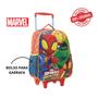 Imagem de Mochila Carrinho E Rodas Homem Aranha Hulk Homem Ferro