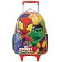Imagem de Mochila Carrinho E Rodas Homem Aranha Hulk Homem Ferro