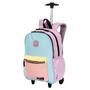 Imagem de Mochila Carrinho Paul Frank Authentic Color Block Grande