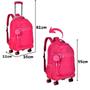 Imagem de Mochila Carrinho Rebecca Bonbon 360 - Rb24038 - Pink