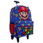 Imagem de Mochila  Carrinho Rodinhas  Super mario bros