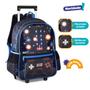 Imagem de Mochila Carrinho Video Game Bolsa Escolar Masculina Gamer