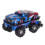 Imagem de Mochila Carro Capitão America Monster Trucks 3d Impermeável