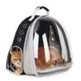 Imagem de Mochila Cat Carrier LOLLIMEOW Bubble expansível preta