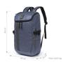 Imagem de Mochila Cavalera Executiva Reforçada Notebook Azul 24L