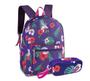 Imagem de Mochila Clio Cross Costas com Estojo Estampa Floral Juvenil