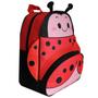 Imagem de Mochila Clio Infantil Joaninha Passeio Creche 33x26x11cm 9L