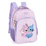 Imagem de Mochila Com Alça Stitch E Angel Lilás Luxcel