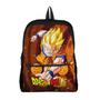 Imagem de Mochila com bolso Escolar Infantil Avulso Menino Dragon Ball