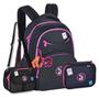 Imagem de Mochila com Lancheira e Estojo Box Kit Escolar Luluca Completo
