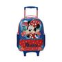 Imagem de Mochila com Rodas Escolar 14 Minnie Tropical