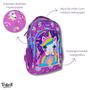 Imagem de Mochila com Rodas Rabisk Teen Unicórnio RKU5002C Cor: Lilás