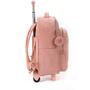 Imagem de Mochila com rodinha UP4YOU crinkle G nude MC47152UP- LUXCEL