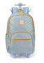 Imagem de Mochila com Rodinhas Azul Poá Up4You - Luxcel