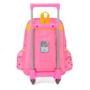 Imagem de Mochila com rodinhas Barbie rosa com verde Luxcell