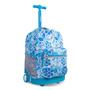 Imagem de Mochila com rodinhas J World New York Sunrise Kids Blue Vine