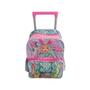 Imagem de Mochila Com Rodinhas- Luxcel - Barbie Arco-Íris Glitter Rosa