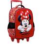 Imagem de Mochila com Rodinhas Mochilete Minnie SE Vermelha Ref: 11450 Xeryu's (SKU 16247)