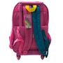 Imagem de Mochila com rodinhas refletiva rosa Up4You da Luxcel - 6931759256698