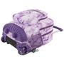 Imagem de Mochila com rodinhas Travelers Club Purple de 20 polegadas com laptop