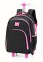 Imagem de Mochila Com Rodinhas Up4You Matelassê  Preto MC47452UP