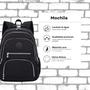 Imagem de Mochila Coreana Feminina Reforçada Resistente Média