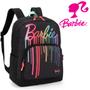 Imagem de Mochila Costa Feminina Barbie Filme Preto Luxcel Escolar