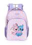 Imagem de Mochila Costa Grande Stitch Disney Com Chaveiro Lilas Original Licenciada