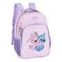 Imagem de Mochila Costa Grande Stitch Disney Lilas Infantil Chaveiro