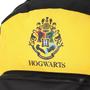 Imagem de Mochila Costa Harry Potter Amarelo Brasão Hogwarts Lufa-Lufa