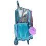 Imagem de Mochila costa/rodinha c/ pompom Debie Princess Winth
