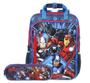 Imagem de Mochila Costas Avengers Escolar Infantil Com Estojo Duplo