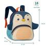 Imagem de Mochila Costas Bichinhos Pets Escolar Infantil Unissex Clio