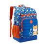 Imagem de Mochila Costas Bolsa Escolar Cachorrinho Shiba Azul Grande