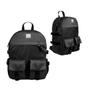 Imagem de Mochila Costas Container 3 Bolsos Frontais Preto Dermiwil