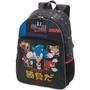 Imagem de Mochila Costas Escolar Infantil e Juvenil Grande Sonic the Hedgehog - Ref 989F04