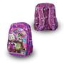 Imagem de Mochila Costas Escolar Masha E Urso Infantil Garota - Roxa