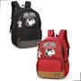 Imagem de Mochila Costas Escolar Passeio Grande Infantil Juvenil Menino Menina Unissex Snoopy Luxcel Oficial
