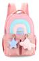 Imagem de Mochila Costas Infantil Arco Íris Up4you Apliques 3d